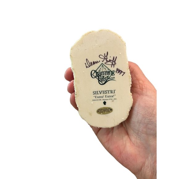 VTG Charming Tails "Extra! Extra!" by Dean Griff for Silvestri with Original Box - Picture 7 of 10